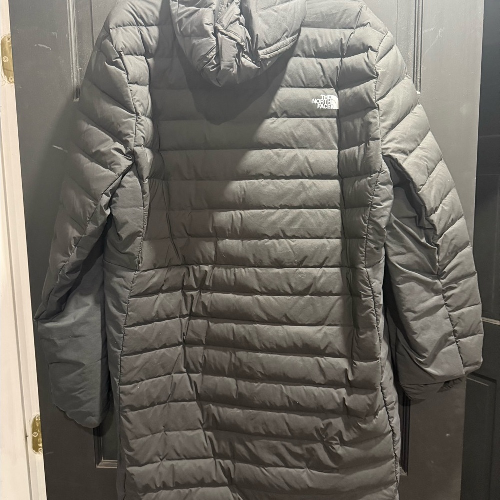 The North Face Charcoal Hooded Jacket - Picture 3 of 3